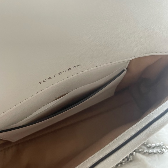 Tory Burch Tan and White Shoulder Bag - Picture 8 of 10